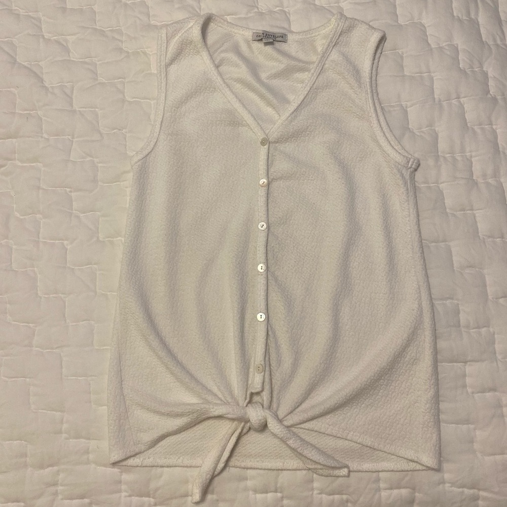 Green Envelope Tank Top - Small